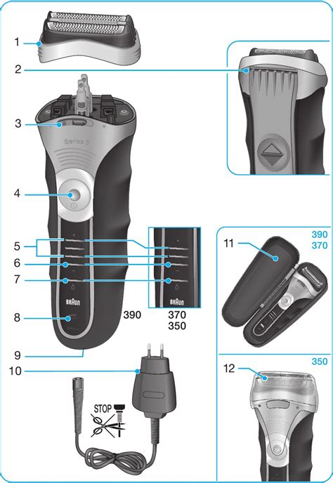 Indikátory nabíjania na holiacom strojčeku Braun 390cc