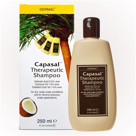 Obal liečivého šampónu Capasal