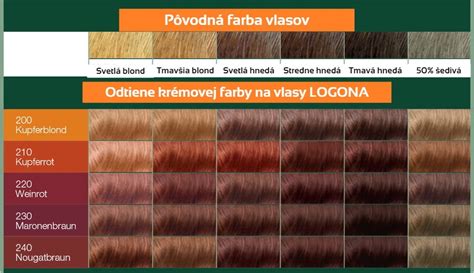 Zloženie prírodnej farby na vlasy Logona