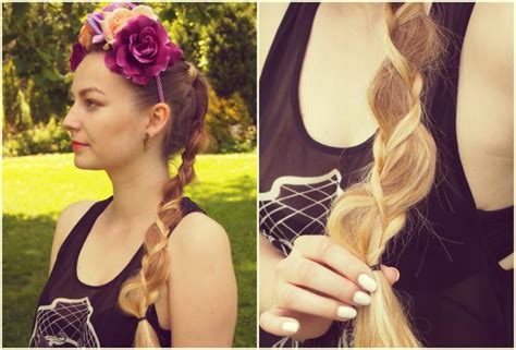 Ilustrácia zapletania klasického vrkoča