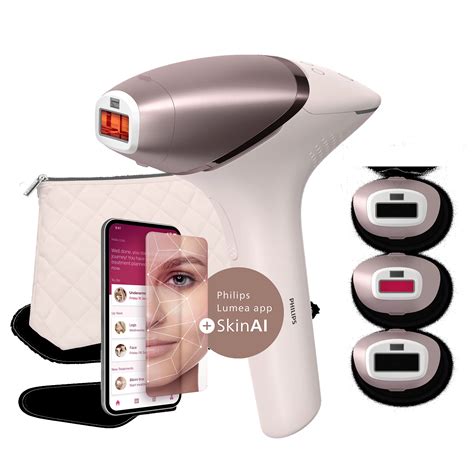 Aplikácia Philips Lumea s funkciou SkinAI