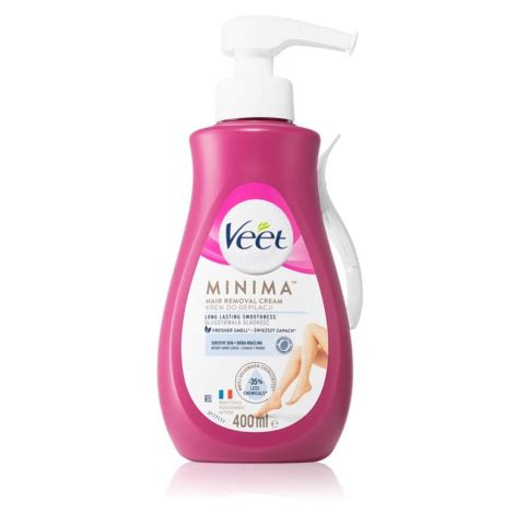 Porovnanie zloženia depilačných krémov Veet