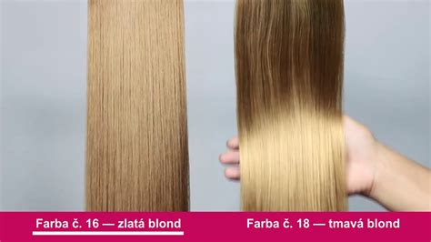 Porovnanie odtieňov blond farieb