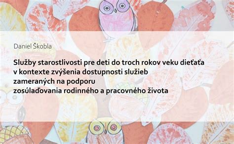 Ilustrácia starostlivosti o deti