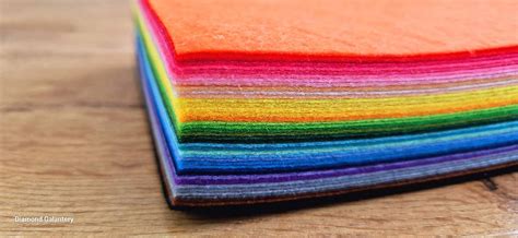 Filc rôznych farieb