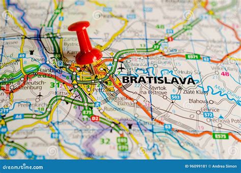 Mapa Bratislavy s vyznačenými lokalitami kaderníctiev