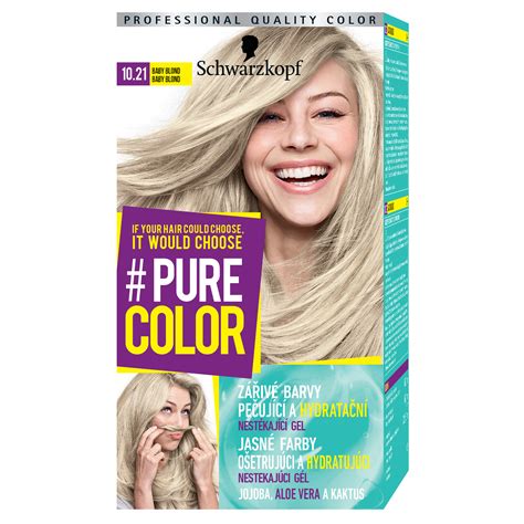 Balenie farby na vlasy Schwarzkopf Pure Color Baby Blond