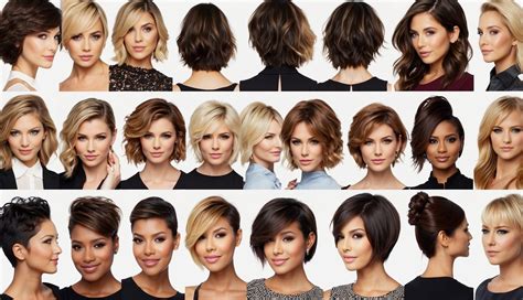 Porovnanie strihov na rôzne typy vlasov