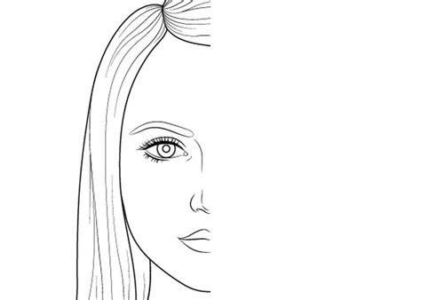 Ilustrácia cvičení na tvár
