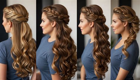 Krásny vrkoč pre dlhé vlasy