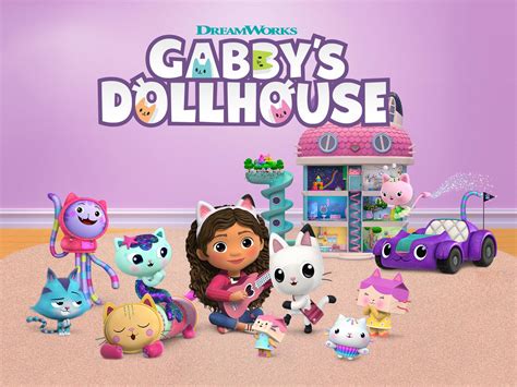 Obal detského šampónu s motívom Gabby's Dollhouse