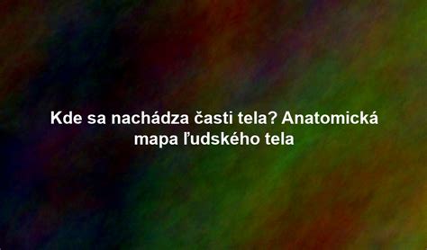 Mapa tela s vyznačenými oblasťami, kde sa najčastejšie prejavuje seborea