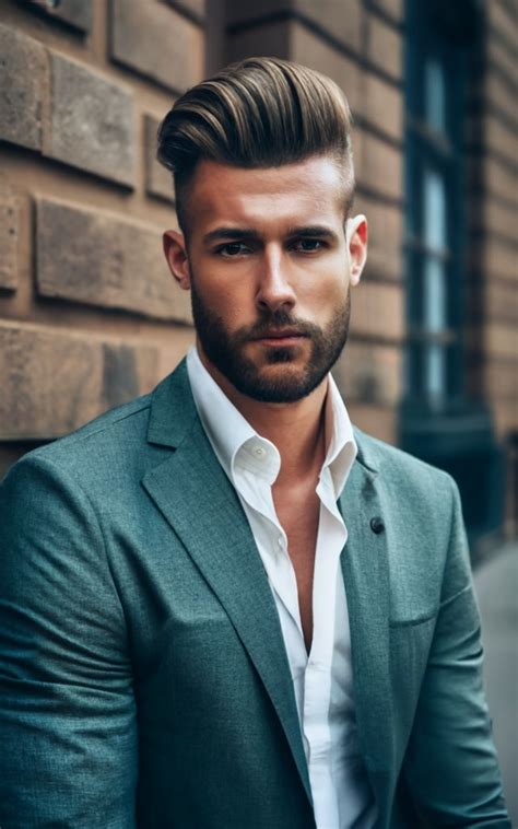 Vizualizácia účesu Pompadour