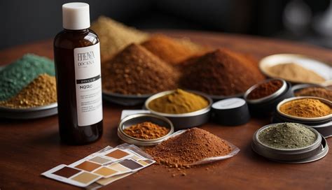 Porovnanie odtieňov henny na rôznych typoch vlasov