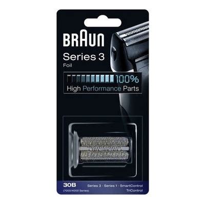 Zobrazenie rôznych typov planžiet pre Braun Series 3