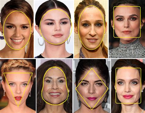 Inšpirácia pre účesy pre rôzne tvary tváre