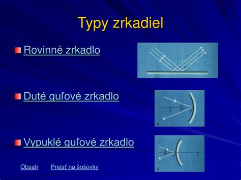 Rôzne typy a veľkosti kozmetických zrkadiel