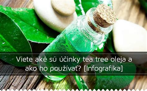 Infografika: Účinky čajovníkového oleja