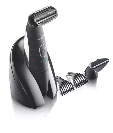 Holiaci strojček Philips Bodygroom vo vlhkom prostredí