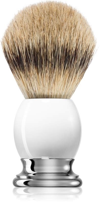 Štetec na holenie z jazvecích chlpov