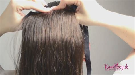 Aplikácia šampónu na vlasy