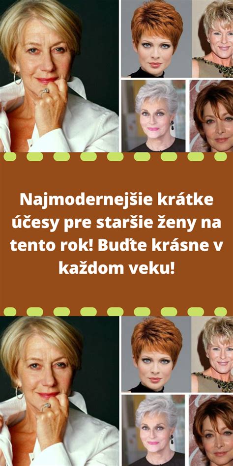 Galéria účesov pre staršie dámy