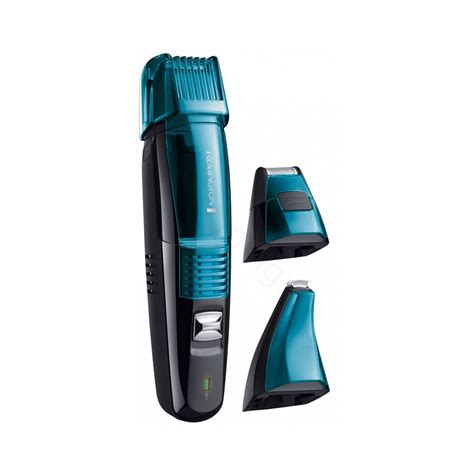 Ilustrácia zastrihávača fúzov Remington MB6550 s nadstavcami