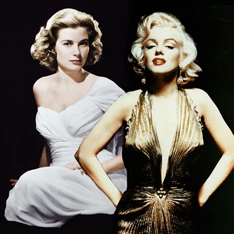 Marilyn Monroe a Grace Kelly