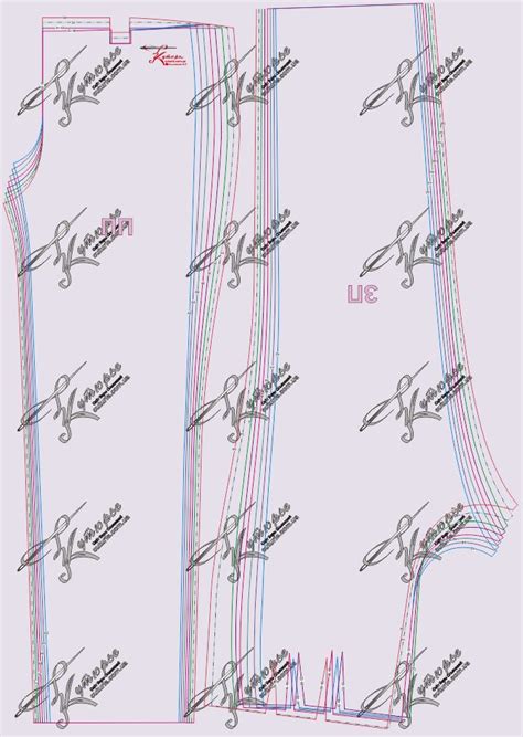 Schéma šitia detských šortiek