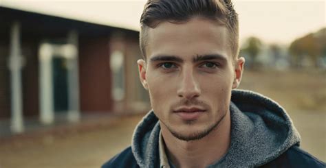 muž s undercut strihom