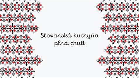 Tradičná slovanská výšivka