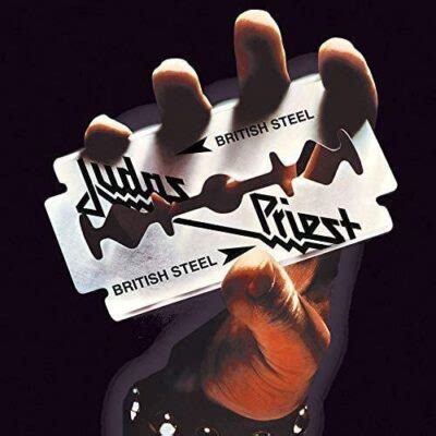 Logo kapely Judas Priest a obal albumu British Steel
