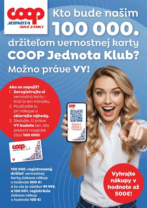 Infografika o vernostnom programe COOP Jednota