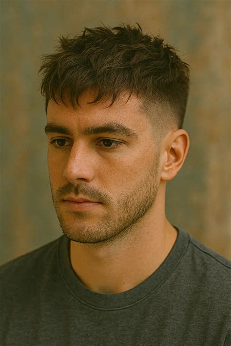Pánsky strih French Crop