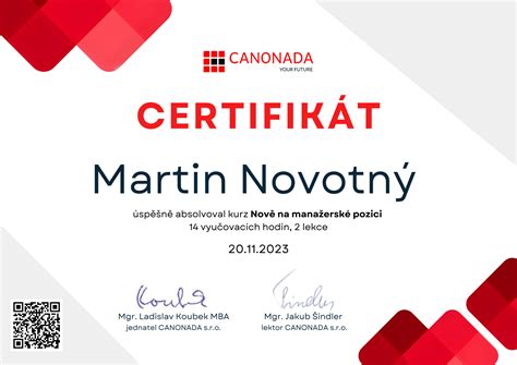 Certifikát o absolvovaní kaderníckeho kurzu