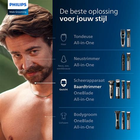 Porovnanie dĺžok strihu na zastrihávači Philips Series 3000
