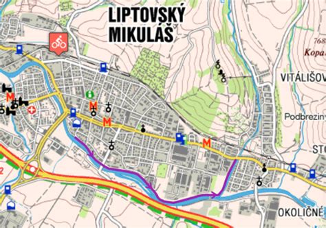 mapa kaderníctiev a kozmetických salónov Liptovský Mikuláš