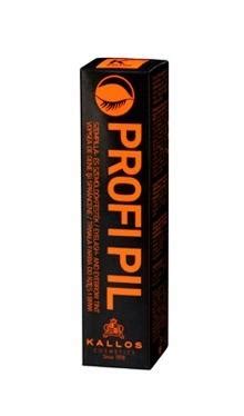 Kallos farba na obočie a riasy