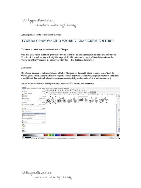 Ukážka techniky prenášania strihu na látku