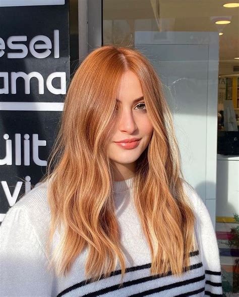 Ryšavé vlasy s blond melírom