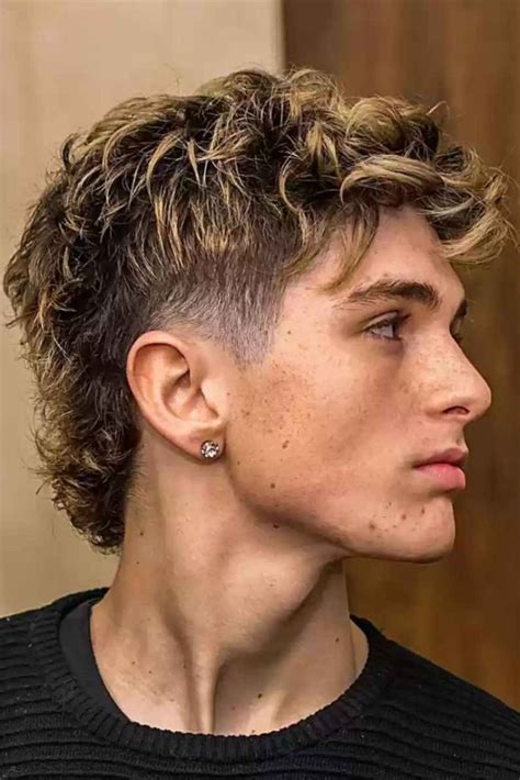 Ilustrácia účesu Mullet