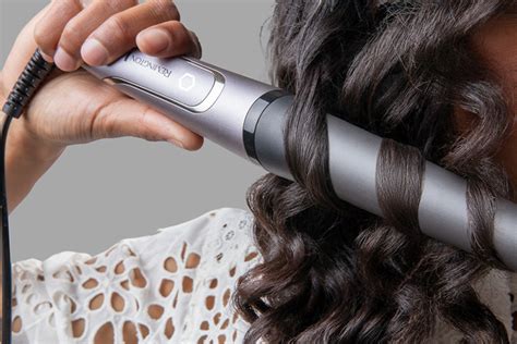 Ilustrácia rotačnej kulmy na vlasy