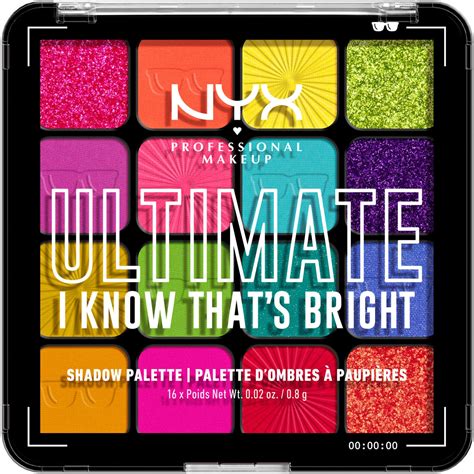 Ukážka rôznych možností líčenia s paletkou NYX Ultimate Shadow Palette