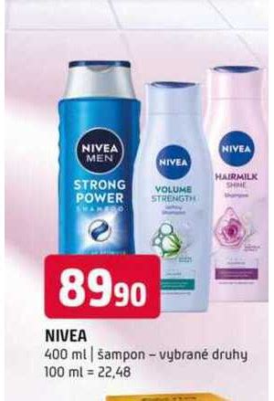 Druhy NIVEA micelárnych šampónov