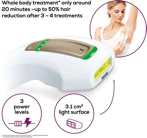 Beurer IPL 5500 PureSkinPro v ruke