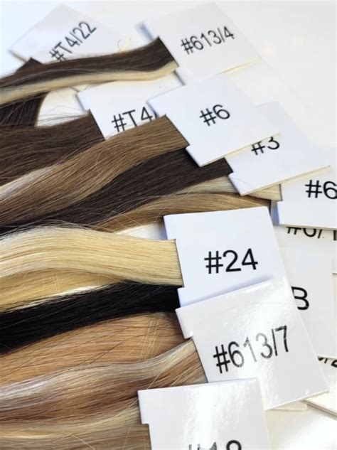 Paleta svetlohnedých odtieňov vlasov