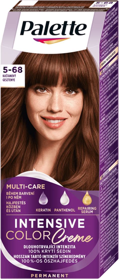 Schéma starostlivosti o vlasy s Palette Intensive Color Creme