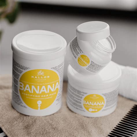 Zloženie masky Kallos Banana