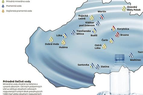 Mapa prameňov termálnej vody v Európe