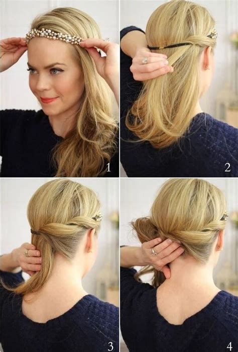 Rýchly účes s čelenkou